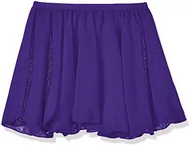 Spódnice - Capezio 11152c damska spódnica do zakładania L deep purple - miniaturka - grafika 1