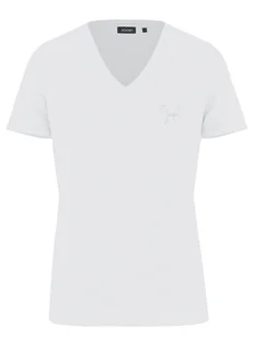 JOOP! T-Shirt 58 253JE58Tero 30049368 Biały Regular Fit - Koszulki i topy damskie - miniaturka - grafika 1