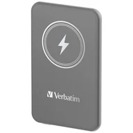 Powerbanki - Verbatim Powerbank indukcyjny `n` Go 15W5000mAh Wireless Magnetic szary/grey 32244 - miniaturka - grafika 1