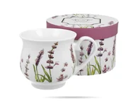 Kubki - Kubek Porcelanowy Retro 530 Ml Lavender Duo - miniaturka - grafika 1