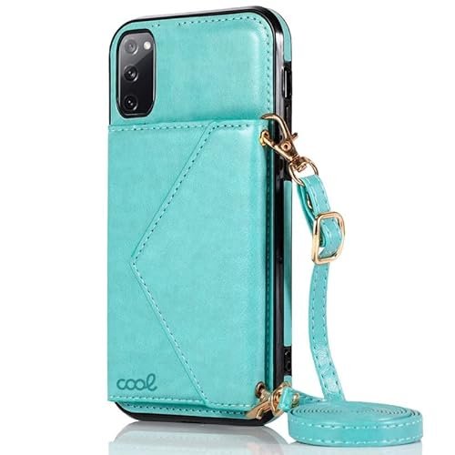 Etui Cool do Samsung G780 Galaxy S20 FE Wisiorek Portfel Sztuczna skóra Mint