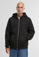 Bluzy męskie - bluza ocieplana BONDED SHERPA ZIP HOODY, black-XXL - miniaturka - grafika 1