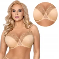 Biustonosze - Biustonosz Semisoft Vena Vb-355 Maxi, Beżowy, 100D - miniaturka - grafika 1