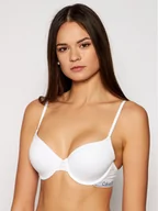 Biustonosze - Calvin Klein Underwear Biustonosz z fiszbiną 0000F3784E Biały - miniaturka - grafika 1