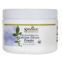 SWANSON Cytrynian Wapnia 227 g - Suplementy naturalne - miniaturka - grafika 1