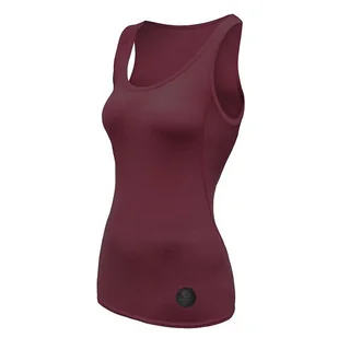 Damski podkoszulek Sensor Merino Air Rozmiar: S / Kolor: czerwony - Koszulki sportowe damskie - miniaturka - grafika 1