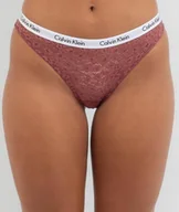Majtki damskie - CALVIN KLEIN DAMSKIE MAJTKI FIGI RÓŻOWE KORONKA XS 0Z6C4_J* XS 0_6 TIA - miniaturka - grafika 1