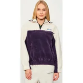Bluzy damskie - Lacoste Polarowa bluza | Oversize fit | z dodatkiem wełny - miniaturka - grafika 1