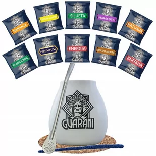 Zestaw Yerba Mate 500g Tykwa Bombilla 10x50g - Yerba Mate - miniaturka - grafika 1