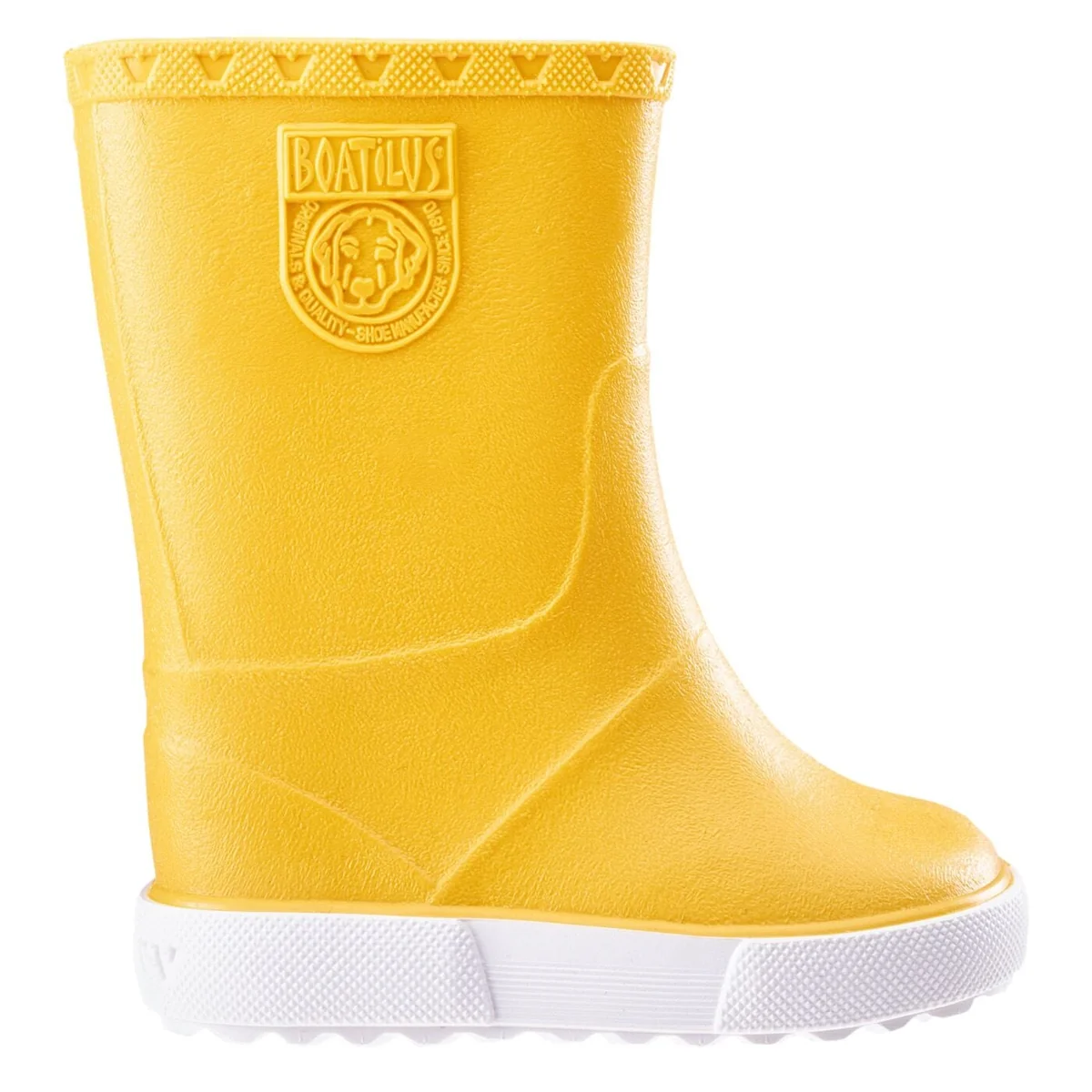 Kalosze wodoodporne dziecięce żółte Boatilus Nautic Rain Boot 20