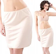 Bielizna nocna - Półhalka Hanna Style Klasyczna 15-02 Beżowy 3Xl - miniaturka - grafika 1