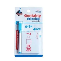 Askato Genialny dzieciak - fiszki matematyczne, mnożenie - Książki edukacyjne - miniaturka - grafika 2