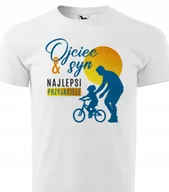 Piżamy damskie - Piżama Krótka Dwuczęściowa XXL OJCIEC I SYN Najlepsi Przyjaciele Wzory - miniaturka - grafika 1