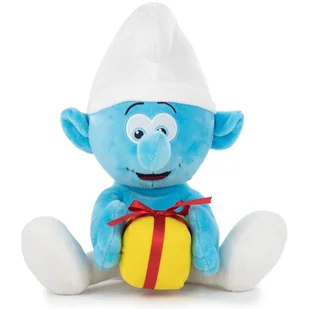 Smerfy Oryginalna Duża Maskotka Smerf Zgrywus 26 cm Pluszak Przytulanka - Maskotki i pluszaki - miniaturka - grafika 1