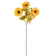 Sztuczne kwiaty - Słonecznik 3 główki 62 cm - miniaturka - grafika 1