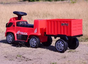 Jeździk, Ciężarówka Na Akumulator Gts-6688-e Z Przyczepą I Dźwiękami - Pojazdy elektryczne dla dzieci Jeździk, Ciężarówka Na Akumulator Gts-6688-e Z Przyczepą I Dźwiękami - Pojazdy elektryczne dla dzieci - miniaturka - grafika 17