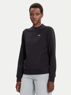 Lacoste Bluza SF5245 Granatowy Relaxed Fit - Bluzy damskie - miniaturka - grafika 1