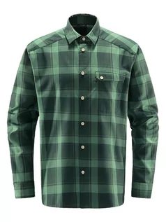 Koszule męskie - Haglöfs Koszula funkcyjna "Tarn Flannell" w kolorze zielonym - grafika 1