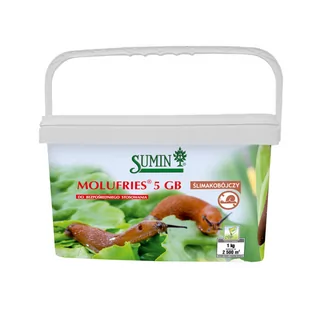 Sumin Molufries 5 GB na ślimaki 1kg - Preparaty na chwasty i szkodniki - miniaturka - grafika 1