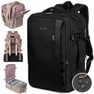 Plecaki - Plecak wielofunkcyjny podróżny do samolotu uniwersalny Black Wings - miniaturka - grafika 1