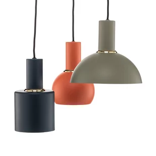 Lampa wisząca Selma, 3-pkt., zielona/czerwona - Lampy sufitowe - miniaturka - grafika 4