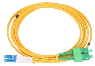 Extralink SC/APC-LC/UPC Jednomodowy, Duplex, G652D, 3mm, 1m EX.14282 - Patchcordy - miniaturka - grafika 1