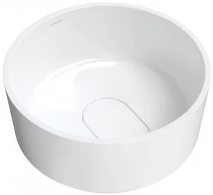 Omnires CADENCE umywalka nablatowa Marble+, 42 cm CADENCER420BP CADENCER420BP - Umywalki - miniaturka - grafika 1