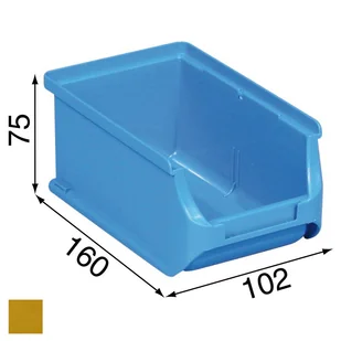 Allit pojemnik ProfiPlus nr 2, żółty 102x160x75mm (456206) - Skrzynki i torby narzędziowe - miniaturka - grafika 1