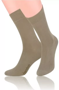 SKARPETY STEVEN 086 BAMBUS (kolor szary, rozmiar 35-37) - Skarpetki męskie - miniaturka - grafika 4