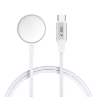 Akcesoria do smartwatchy - Ładowarka do smartwatcha TECH-PROTECT MC02 UltraBoost USB-C do Apple Watch 1 m Biały - miniaturka - grafika 1