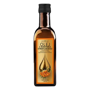 Goldfarmex Złote Oleje Olej z rokitnika syberyjskiego, tłoczony na zimno, nierafinowany, 100 ml - Olej spożywczy - miniaturka - grafika 1