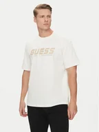 Koszulki męskie - Guess T-Shirt Z5RI10 I3Z14 Biały Regular Fit - miniaturka - grafika 1