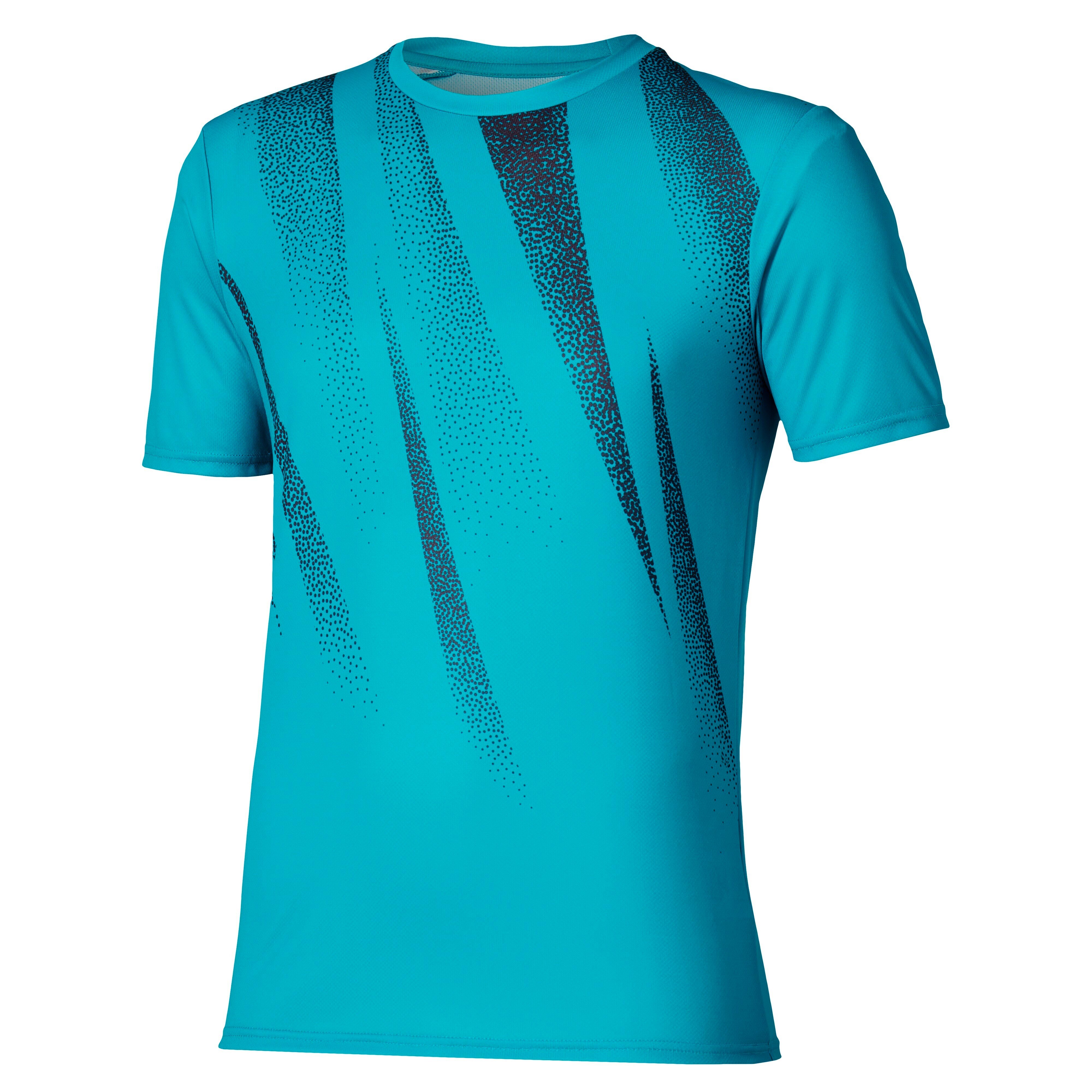 Koszulka męska Mizuno Core Graphic SS Tee M Capri Breeze XL