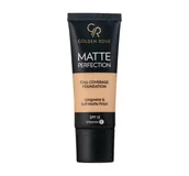 Podkłady do twarzy - Golden Rose - MATTE PERFECTION - Full Coverage Foundation - Matujący podkład do twarzy - SPF15 - 35 ml - C5 - miniaturka - grafika 1
