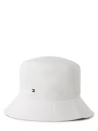 Czapki damskie - Tommy Hilfiger - Damski bucket hat, biały - miniaturka - grafika 1