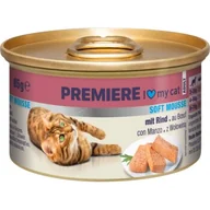 Mokra karma dla kotów - PREMIERE Miękka Pianka Wołowina 18x85 g - miniaturka - grafika 1