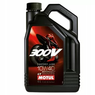 Motul 300V 4T Factory Line 10W-40 4L - Oleje silnikowe - miniaturka - grafika 1