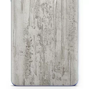 Folia naklejka skórka strukturalna na TYŁ do Samsung Galaxy Tab J -  Beton Srebrne Paski - apgo SKINS - Akcesoria do tabletów i e-booków - miniaturka - grafika 1
