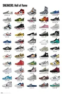 Plakaty - Sneakers Hall Of Fame - plakat 61x91,5 cm - miniaturka - grafika 1