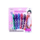 Przybory szkolne - Norimpex Pisaki żelowe do tatuażu 1005984 - miniaturka - grafika 1