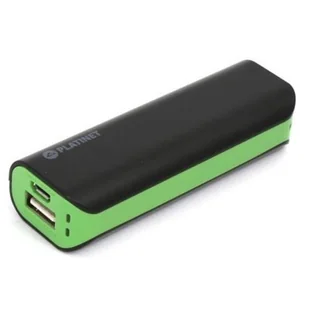 Platinet PowerBank 2200mAh czarno-zielony 42919 - Powerbanki - miniaturka - grafika 1