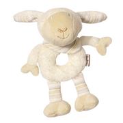 Grzechotki dla dzieci - BabyFehn Grzechotka miękka owieczka 17 cm - miniaturka - grafika 1
