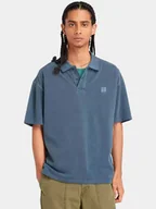 Koszulki męskie - Koszulka polo męska Timberland TB0A5UH3 XL Niebieska (194903900885). Koszulki polo męskie - miniaturka - grafika 1