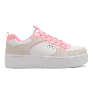 Obuwie sportowe Skechers COURT HIGH 310194L WCRL. - Buty dla dziewczynek - miniaturka - grafika 1