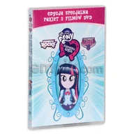 Kino familijne DVD - GALAPAGOS My Little Pony Equestria Girls Edycja specjalna Pakiet 3 filmów DVD DVD) Różni - miniaturka - grafika 1