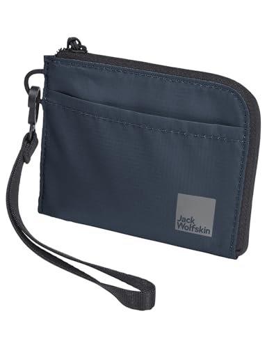 Jack Wolfskin Unisex WANDERMOOD Wallet portfel na akcesoria podróżne, Midnight Sky, Midnight Sky, jeden rozmiar