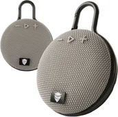 Głośniki przenośne - GŁOŚNIK BLUETOOTH MAŁY OKRĄGŁY TG112 SZARY - miniaturka - grafika 1