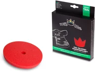 Akcesoria do mycia samochodu - Royal Pads Thin Soft Pad  miękki niskoprofilowy pad polerski do maszyn DA, czerwony 80/90mm - miniaturka - grafika 1