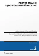 E-booki - prawo - Postępowanie sądowoadministracyjne - miniaturka - grafika 1