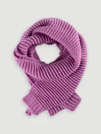 Apaszki i szaliki damskie - Komfortowy fioletowy szalik - miniaturka - grafika 1